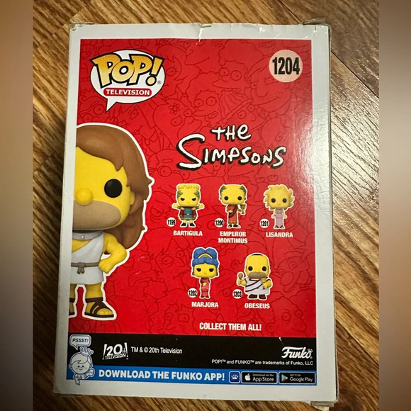 🆕 Funko Pop! The Simpsons Young Obeseus Amazon Exclusive #1204 - Picture 2 of 4
